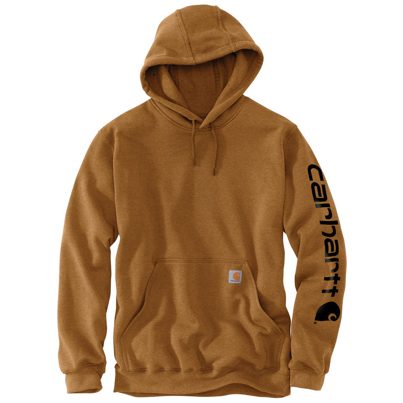 K288 - Carhartt Loose Fit Midweight Logo Sleeve Sweatshirt (Stocked In Canada)