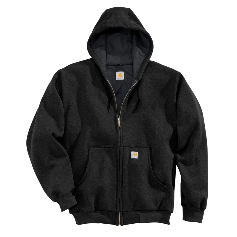 Closeout - Carhartt Rain Defender Rutland Thermal-Lined Hooded Zip-Fro